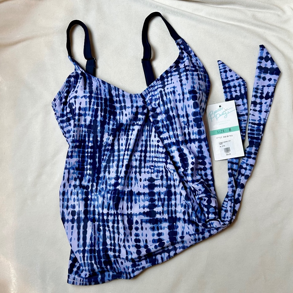 NWOT Beach Party tankini top 8